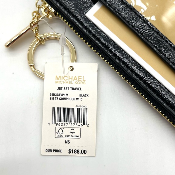 Michael Kors Small Top Zip Coinpouch w/ID - Picture 3 of 4